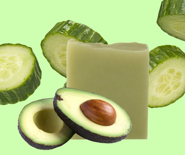 Aguacate y pepino Soap